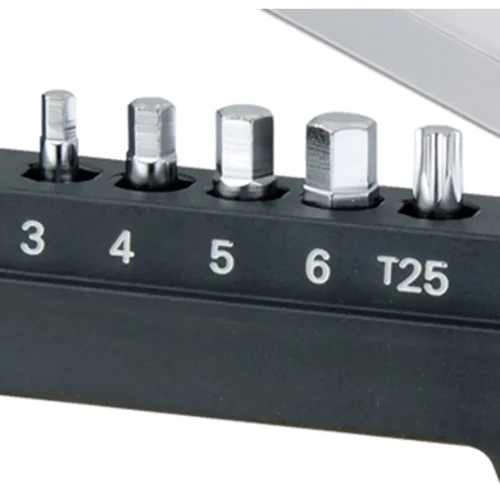 Ключ динамометр Topeak Combo Torq Wrench и набор бит (TPS-SP07)