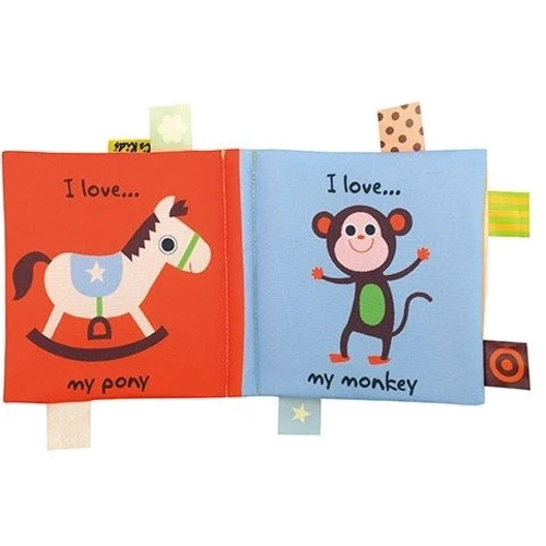 Підвіска K’S Kids М'яка книжечка Вивчаємо тварин (KA10766-HC)