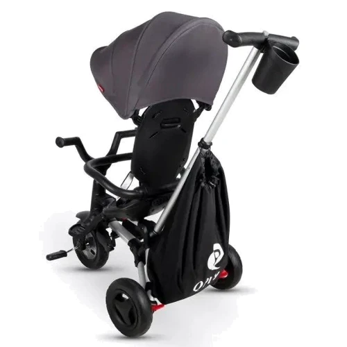 Велосипед Qplay Nova Rubber Grey складной трехколесный детский (S700Nova+RubberGrey): Тип 3х колесный велосипед