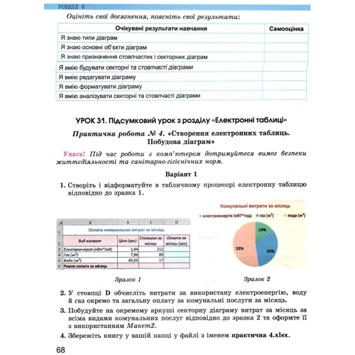 Рівкінд, Лисенка, Чернікова, Шакотько: Інформатика 6 клас. Робоча тетрадь: ISBN 978-966-11-1352-6
