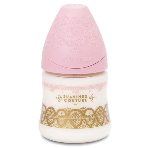 Пляшка Suavinex Couture, 150 мл, рожевий (304133)