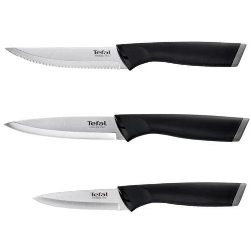 Набір кухонних ножів Tefal Essential 3 предмети (K2219455): Кількість предметів 3