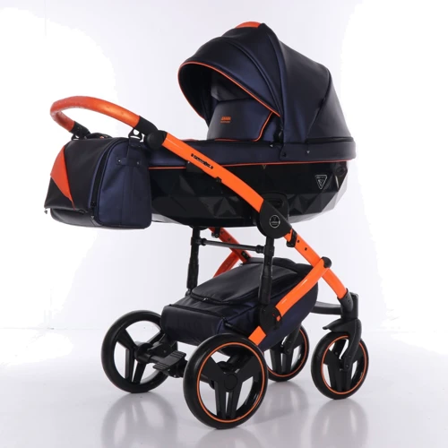 Универсальная коляска 2 в 1 Junama Diamond Fluo Line II 03