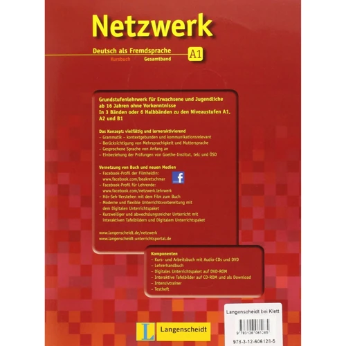 Netzwerk A1: Kursbuch mit Audios: Количество страниц 160