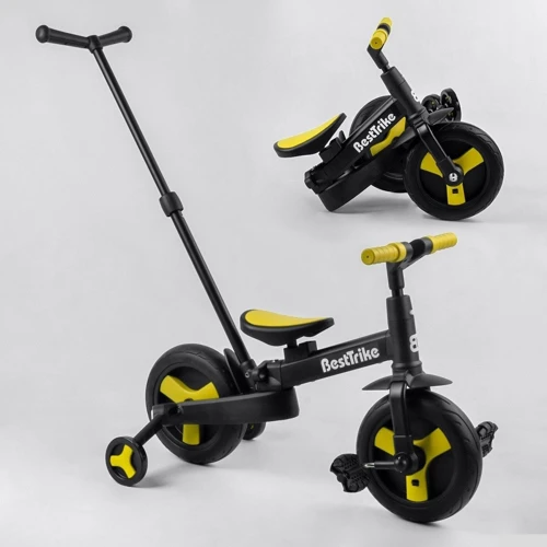Велосипед-трансформер Best Trike батьківська ручка знімні педалі (58195) фото 5