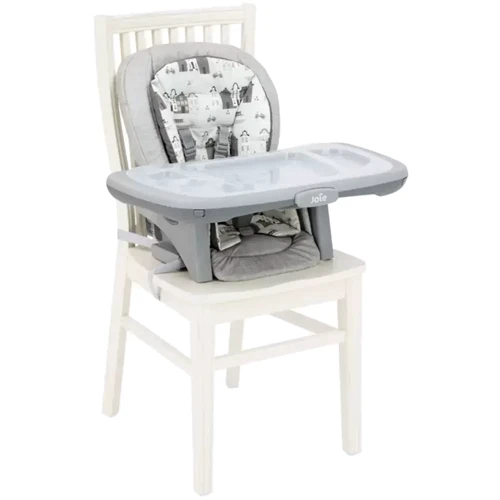 Стульчик для кормления Joie Multiply Petite city серый с рисунком (H1605AAPTC000)