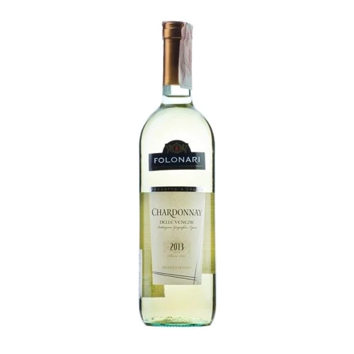Вино Folonari Chardonnay IGT біле сухе 0.75л (VTS2527220)