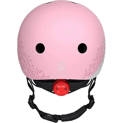 Шлем детский Scoot and Ride Розовыйс фонариком 45-51см (SR-210225-ROSE): Пол девочка