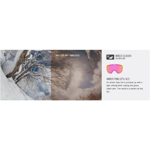 Горнолыжная маска Giro Field Flash Magenta розовый Tropical Zeiss Amber 37% (8044416)