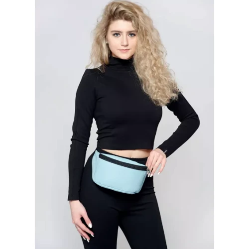 Женская поясная сумка Sambag Tirso MSH голубая (80111010): Тип ручки Поясной ремень, Без ручки