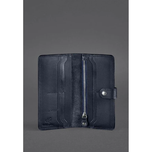 Женский кошелек BlankNote темно-синий (BN-PM-7-navy-blue): Тип Кошельки