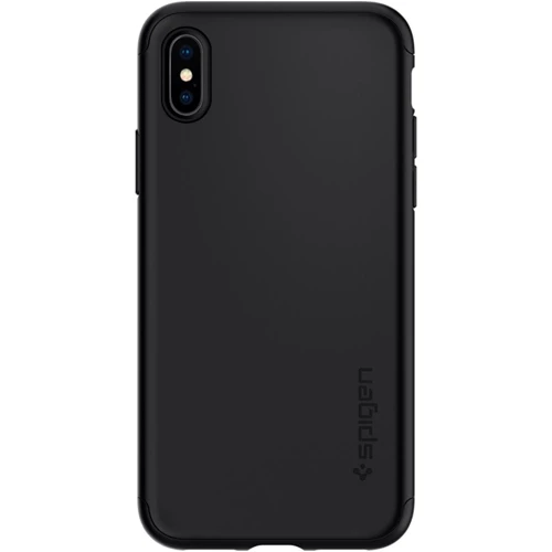 Чехол для iPhone Spigen Thin Fit 360 Black (065CS24846) for iPhone Xs Max: Цвет черный