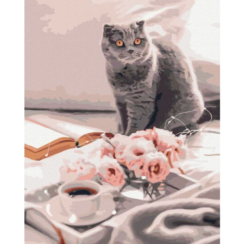Картина по номерам Brushme Любимый британец 40x50 см (BS51927)