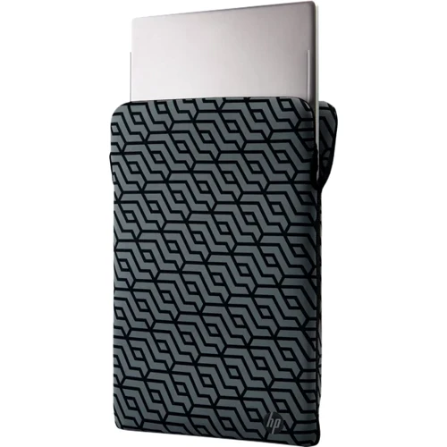 Сумка для ноутбука HP 15.6" Protective Reversible Laptop Sleeve Blk/Geo (2F2L0AA): Колір сріблястий