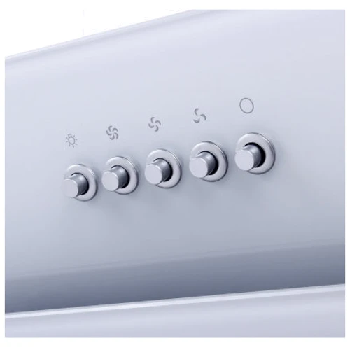 Вытяжка Ventolux FIORE 50 WH (750) PB: Материал корпуса нержавеющая cталь, cтекло
