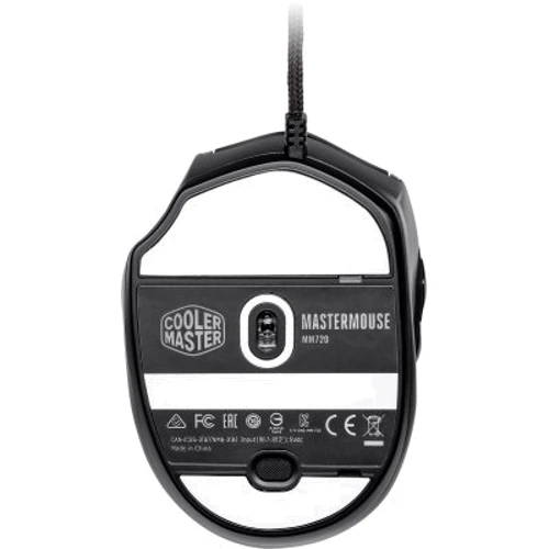 Мышь CoolerMaster MM720 USB Glossy Black (MM-720-KKOL2): Длина кабеля 1,8