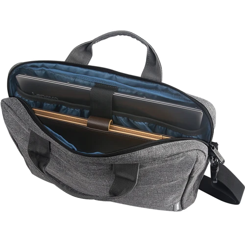 Сумка для ноутбуков Lenovo 15.6" Casual Toploader T210 Grey (4X40T84060): Вместимость ноутбук, блок питания, аксессуары