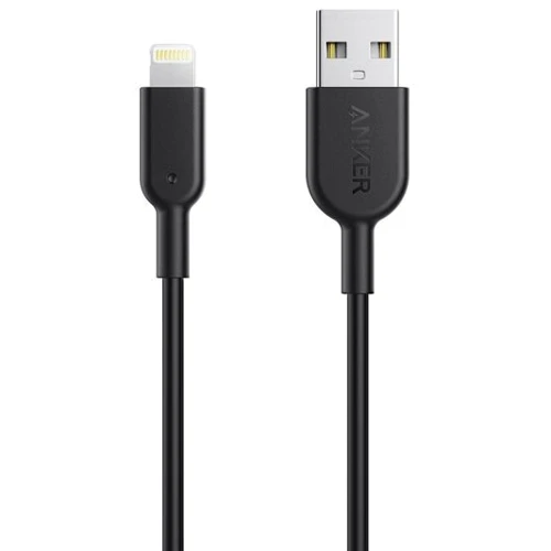 Кабель ANKER USB Cable to Lightning Powerline II V2 90cm Black (A8432H11)