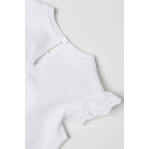 Футболка H & M 6428648 80 см біла: Стать дівчинка