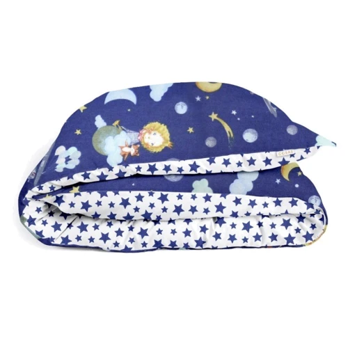 Пододеяльник детский Cosas Little Prince Blue Starfall 110 х 140 см (4822052081976): Количество единиц 1 эл.