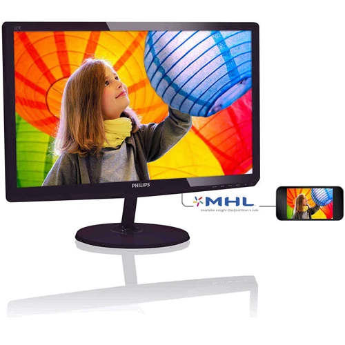 Монитор Philips 227E6LDSD/00: Покрытие экрана матовое