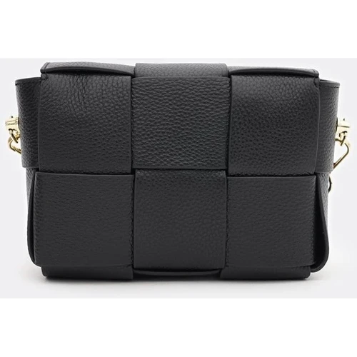 Женская сумка через плечо Borsa Leather черная (K12118bl-black): Страна производитель Тайвань