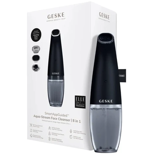 Очищающее средство для лица GESKE Aqua-Stream Face Cleanser 8в1 black