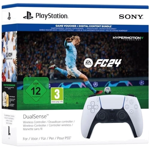 

DualSense Wireless Controller White для Sony PS5 (9399902) Ea Sports Fc 24 Bundle