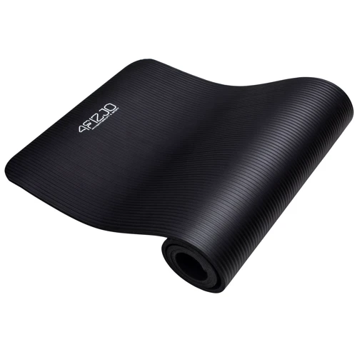 Килимок для фітнесу 4FIZJO NBR 180 x 60 x 1 см для йоги та фітнесу 4FJ0015 Black
