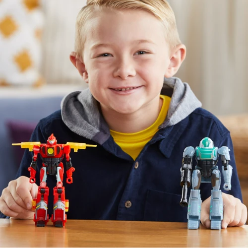 Набор игрушечный HASBRO TRANSFORMERS из двух трансформеров Комбайнер 1 серии Трансформеры: Земная искра (F8438): Тип игрушки Робот-самолет