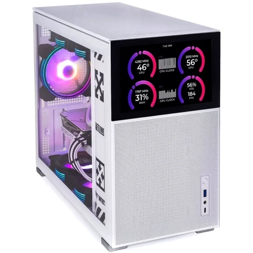 Персональный компьютер (ПК) ARTLINE Gaming D31WHITE Windows 11 Home (D31WHITEv31Win): Видеокартка GeForce RTX 4060 Ti 16GB