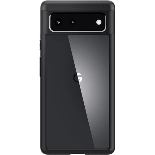 Чохол для телефона Spigen Ultra Hybrid Matte Black (ACS03439) для Google Pixel 6: Матеріал поликарбонат и термополиуретан