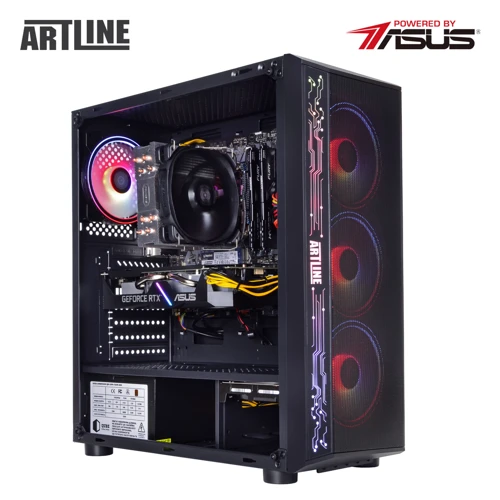 Персональный компьютер (ПК) ARTLINE Gaming X73 (X73v24): Процессор Intel 8-Core i7-9700F 3.0-4.7Ghz