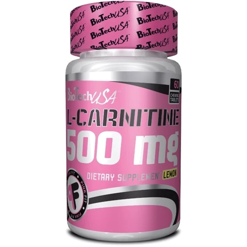 Жиросжигатель BioTechUSA L-Carnitine 500 Mg 60 tabs Blueberry - raspberry