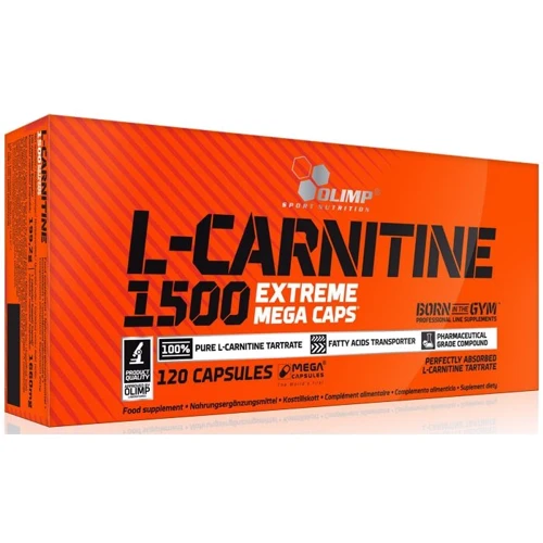 Жиросжигатель Olimp L-Carnitine 1500 Extreme Mega Caps 30 caps