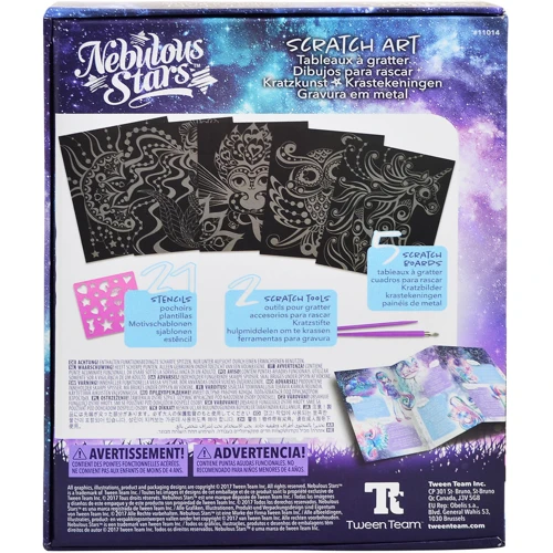 Набор для творчества Nebulous Stars Граттаж. Магическая галактика (11014)