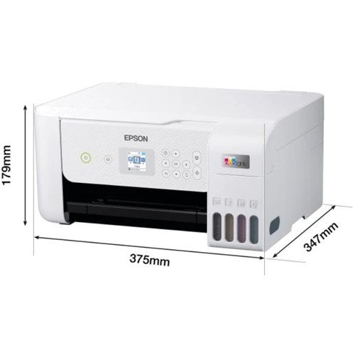 МФУ Epson EcoTank L3266 WiFi (C11CJ66411) UA: ЖК дисплей 3.7 см цветной
