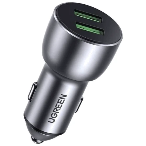 Зарядное устройство Ugreen Car Charger 2xUSB CD213 42.5W Dark Blue (60980)
