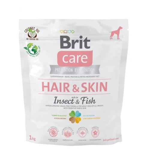 Сухой корм Brit Care Dog Insect Fish для собак с насекомыми и рыбой 1 кг (8595602550128)