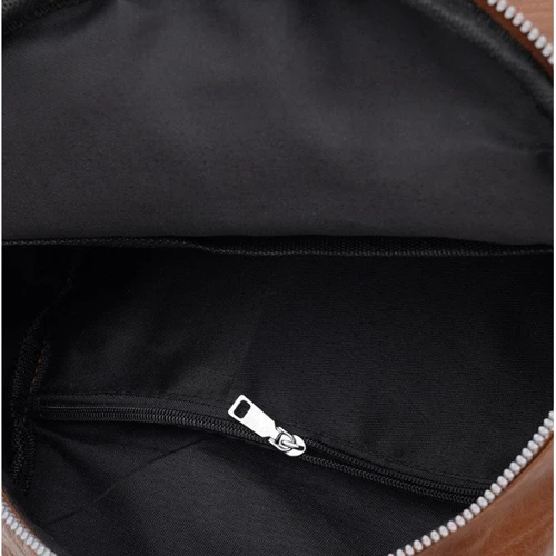 Жіночий рюкзак Monsen коричневий (C1BM7195br-brown): Фактура Глянцевая