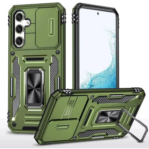 Чохол для телефона Mobile Case Camshield Army Ring Army Green для Samsung S721 Galaxy S24 FE
