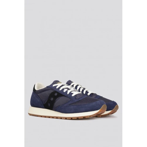Кроссовки Saucony Jazz Vintage (70368-132s) 39.5 (7.5) синие натуральная замша всесезон: Материал верха Натуральная замша