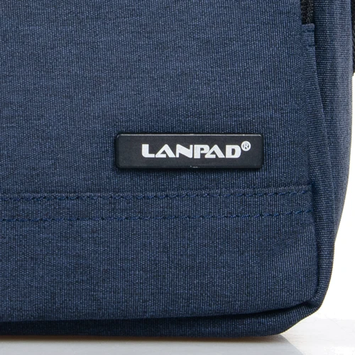 Мужская сумка планшет Lanpad синяя (33080): Пол Мужской