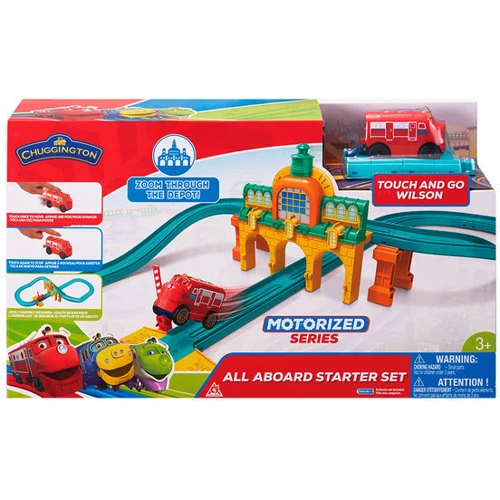 Железнодорожное депо Chuggington Трек с паровозиком Вилсоном (EU890501)