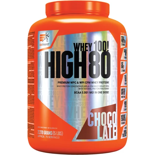 Протеин Extrifit High Whey 80 2270 g /75 servings/ Chocolate