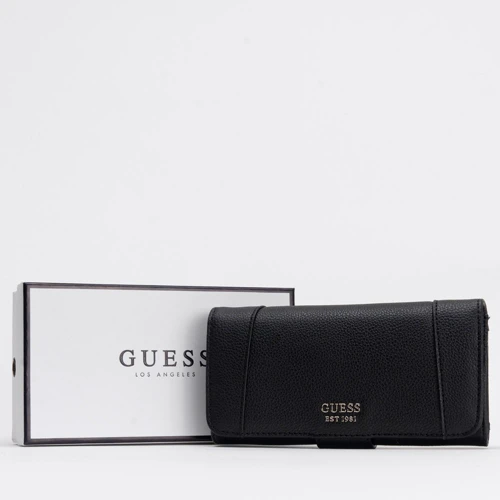 Жіночий гаманець Guess Naya Slg File Clutch чорний (SWVG7881590-BLA): Тип Гаманці
