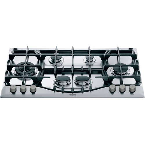Варочная поверхность газовая Hotpoint-Ariston PHN 961 TS/IX/HA: Расположение панели спереди по бокам