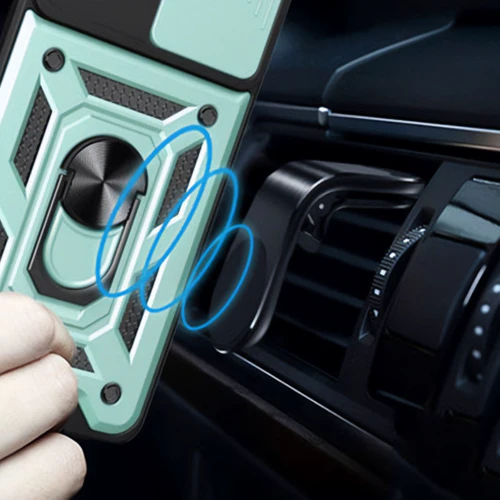 Аксессуар для смартфона Mobile Case Camshield Serge Ring Green for Xiaomi Redmi A3: Совместимость Xiaomi Redmi A3