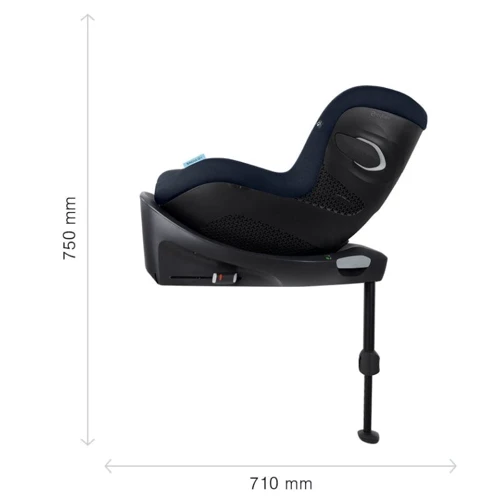 Автокрісло Cybex Sirona G i-Size Plus Lava Grey (523001209): Регулювання высота подголовника, наклон спинки