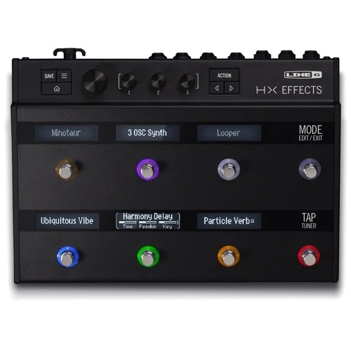 Гитарный процессор эффектов Гитарный процессор LINE6 HX Effects: Габариты, мм 200 x 274 x 76